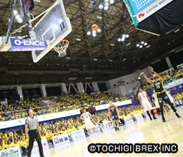 プロバスケットチーム「栃木ブレックス」オフィシャルスポンサー