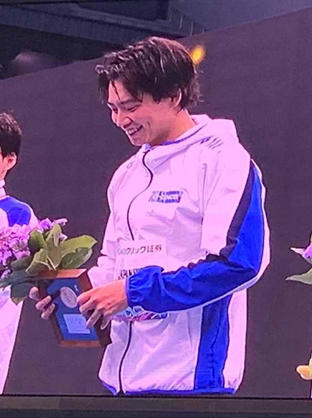第 99 回 日本選手権水泳競技大会にて、 当社所属（オーエンス）の竹田渉瑚が 1500m 自由形で優勝！