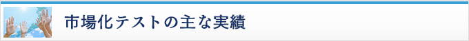 市場化テストの主な実績