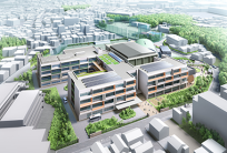 調布市立若葉小学校・第四中学校・図書館若葉分館施設整備PFI事業
